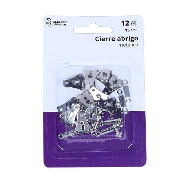 Cierre de Abrigo Metalico Market Suprem 12uds