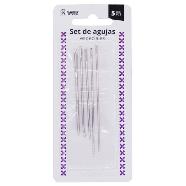Set de Agujas Especiales de Coser (5 uds) Market Suprem