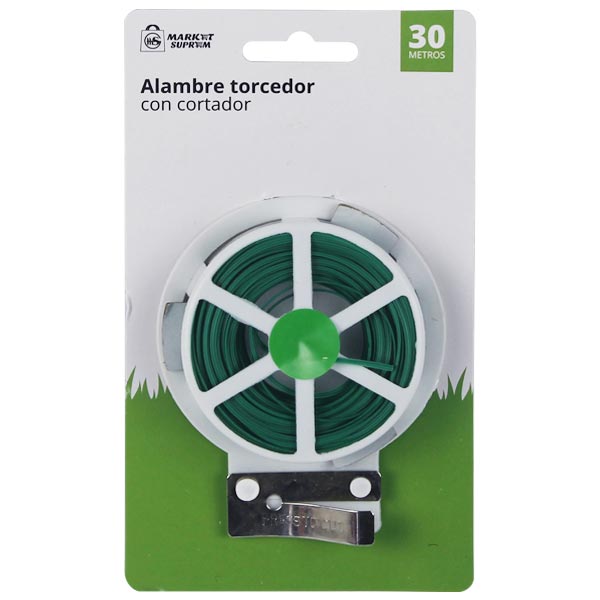 Alambre Torcedor con Cortador – 30 Metros Market Suprem