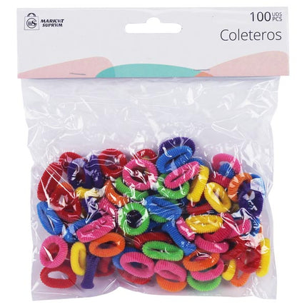 Coleteros Multicolor Market Suprem 100uds