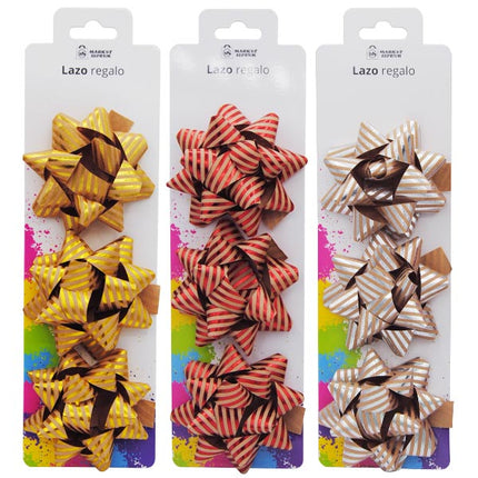 Lazos Decorativos para Regalo (Pack 3 uds.)