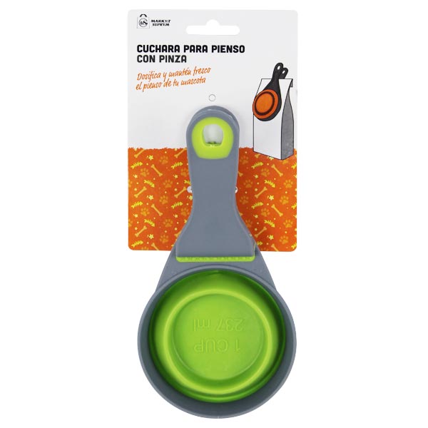 Cuchara para Pienso con Pinza Market Suprem