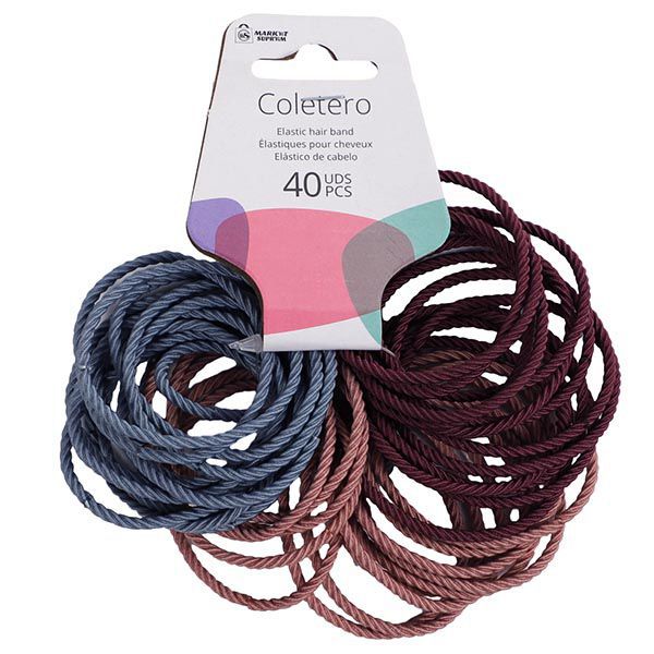 Coletero Fino Colores Surtidos Market Suprem 40uds
