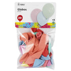 Globos surtidos pastel (20 unidades) Market Suprem