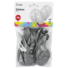 Globos plata (10 unidades) Market Suprem