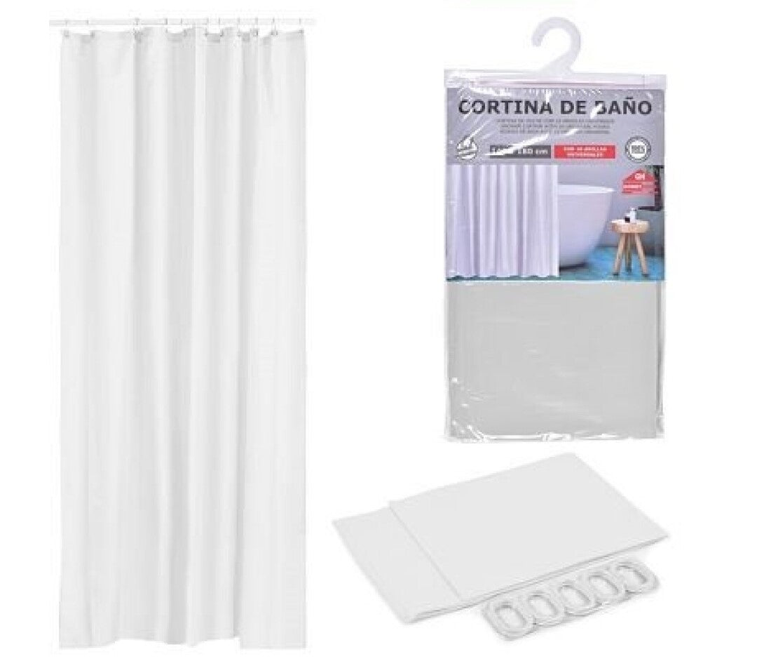 Cortinas de Baño Elegantes - Varios Colores