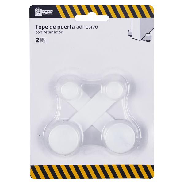 Tope de Puerta Adhesivo Market Suprem 2uds