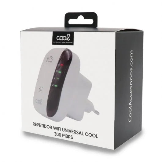 Repetidor WiFi Universal Cool 300 Mbps