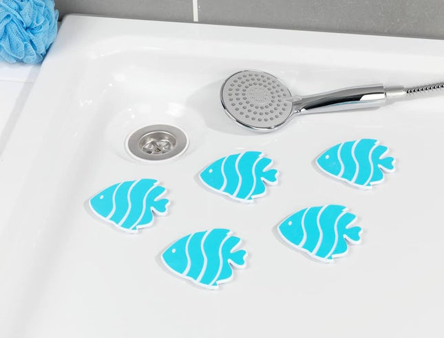 Set de Ventosas Antideslizantes para Baño - Motivos Marinos