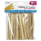 Palitos de Madera para Manualidades – 80 Unidades