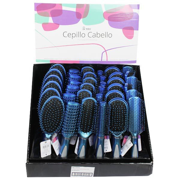 Cepillo para Cabello Azul Marlin – Antienredos y Suave con el Cuero Cabelludo