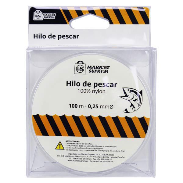 Hilo de Pescar Nylon Market Suprem 100 m x 0,25 mm