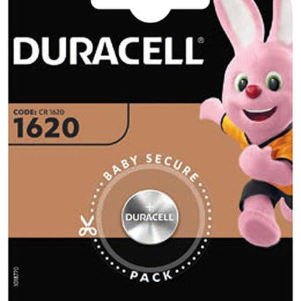 Pila Duracell CR1620 Litio – 1 Unidad