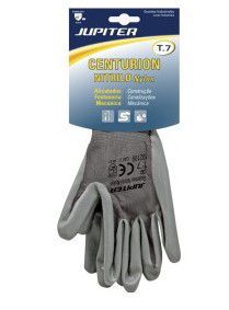 Guantes Jupiter Centurion Nitrilo Gris Talla 7