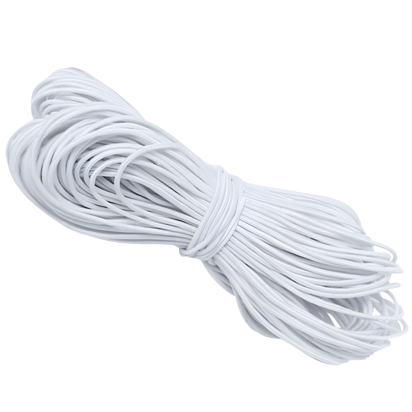 Cordón Elástico Blanco de 1.5 mm para Múltiples Usos