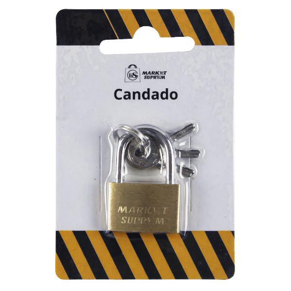 Candado Market Suprem con 2 Llaves