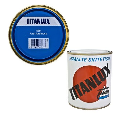 Esmalte Sintético Titanlux Azul Luminoso 539 – 750 ml