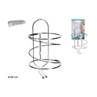 Soporte para Secador de Pelo en Espiral Cromado (11x19 cm) Gerimport