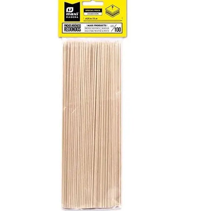 Brochetas de Bambú Maxi Products 100uds