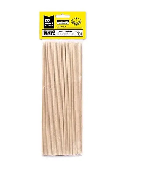 Brochetas de Bambú Maxi Products 100uds