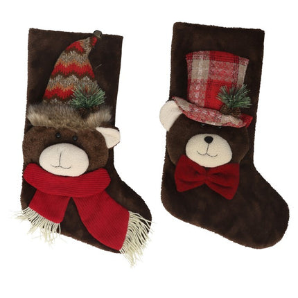 Botte de Noël avec Jingle Bell – Bear Design