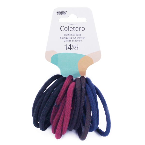 Pack de Coleteros Elásticos Market Suprem – 14 uds