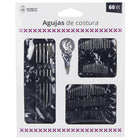 Set de Agujas de Costura 60 Uds con Enhebrador Market Suprem