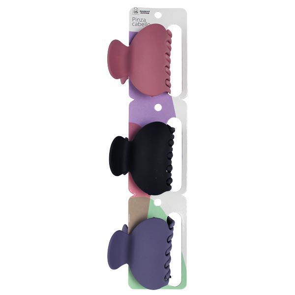 Pack de Pinzas para el Cabello Market Suprem – 3 uds
