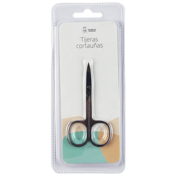 Ciseaux Coupe-Ongles Pointe Fine 8,5X4CM 10GR