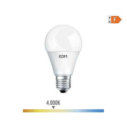 Bombilla LED EDM 10W E27 Luz Neutra 4000K