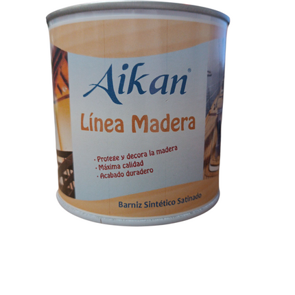 Barniz Sintético Satinado Aikan – Línea Madera