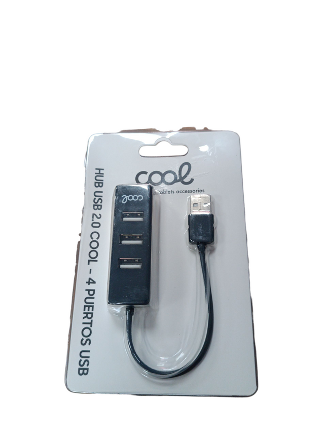 Cable USB distibuidor de 4 Puertos Cool
