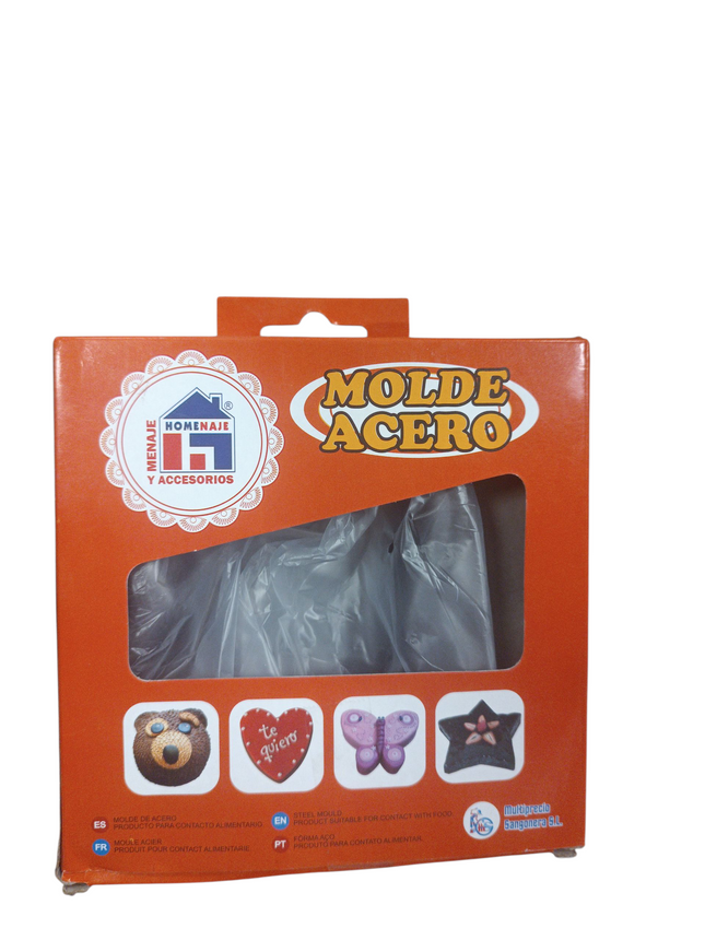 Molde de Acero Homenaje para Repostería y Cocina