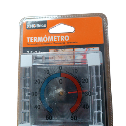 Termómetro XHC Brico 7.5x7.5cm