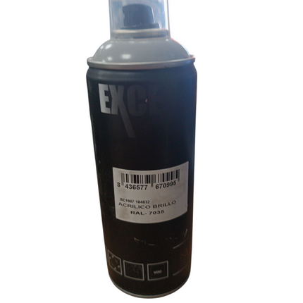 Spray Acrílico Brillo EXCELENT REPAIR – RAL 7038 Gris Ágata Claro