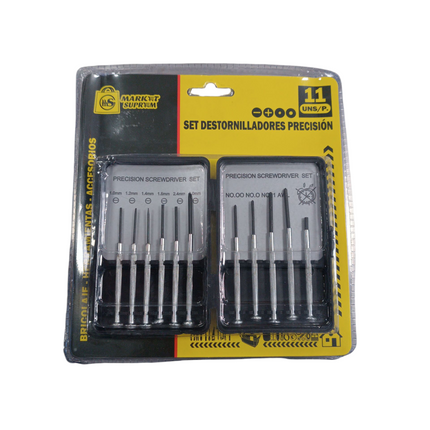Set de Destornilladores de Precisión 11 Piezas – Market Suprem