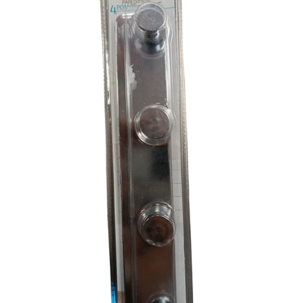 Perchero de Pared 4 Pomas – Bath&Go (Cromado)