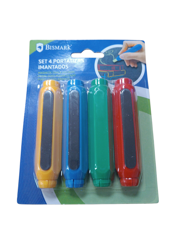 Set 4 Portatizas Imantados Bismark