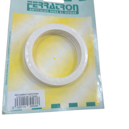 Recambio de Goma para Cafetera Italiana Ferratron (4 unidades, 9 tazas)