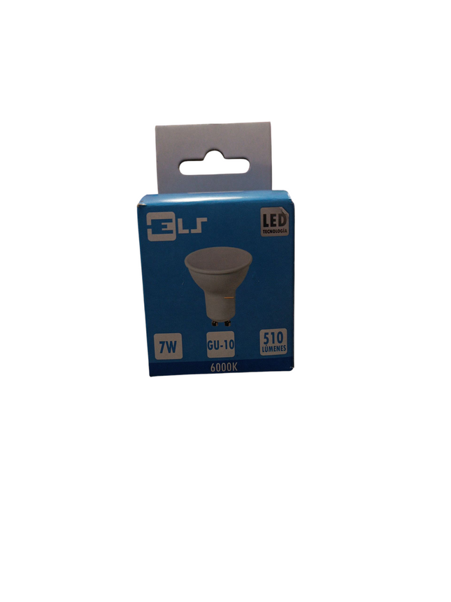 Bombilla LED ELS GU10 7W (510LM, Luz Fría 6000K)