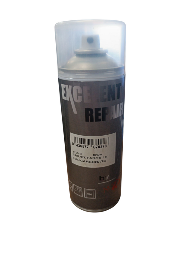 Spray Barniz Faros 1K EXCELENT REPAIR – Policarbonato