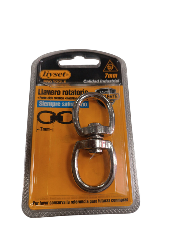 Llavero Rotatorio LiYset Pro Tools 7mm – Calidad Industrial