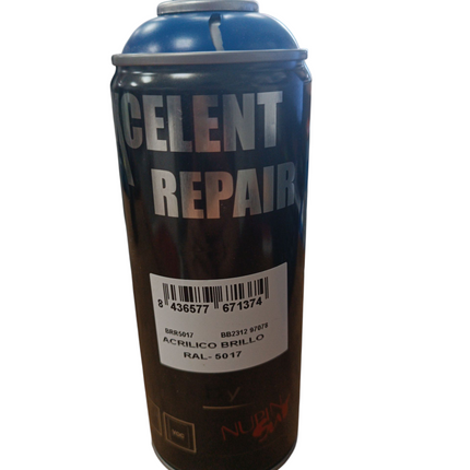 Spray Acrílico Brillo EXCELENT REPAIR – RAL 5017 Azul Tráfico