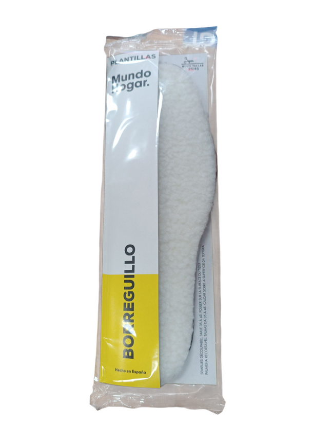 Plantillas de Borreguillo Mundo Hogar – Talla 35/45