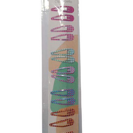 Clips para el Cabello Decorativos Market Suprem (Pack 14 uds)