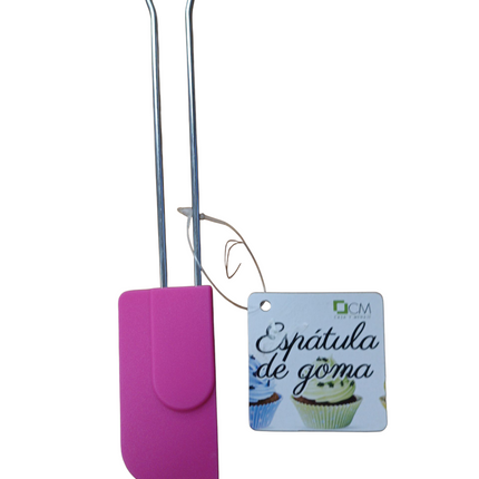 Espátula de Goma con Mango Metálico CM