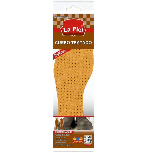 Plantillas La Piel Cuero Tratado Multitalla (36-46)