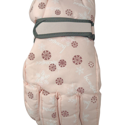 Gants de neige pour enfants - Conception de flocons de neige