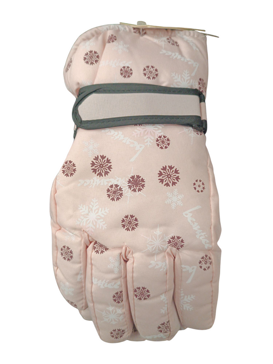 Gants de neige pour enfants - Conception de flocons de neige