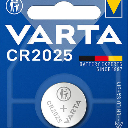 Pila Varta CR2025 Litio 3V – 1 Unidad